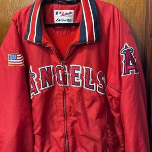 Red Angels Jacket with Embroidered Logos